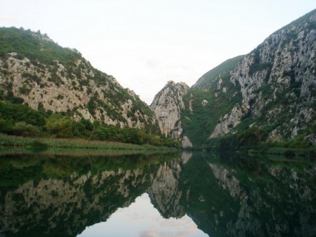 05.Řeka Cetina-dokonalé zrcadlo